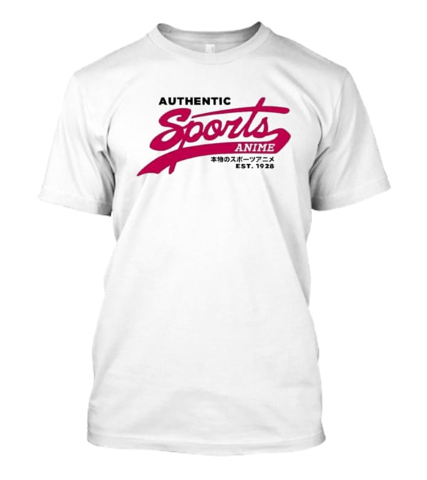 Authentic Sports Anime Est 1928 T-Shirt