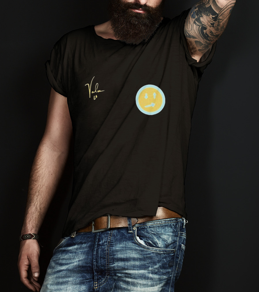 Judah And The Lion Collab Vala Smiley Face T-Shirt