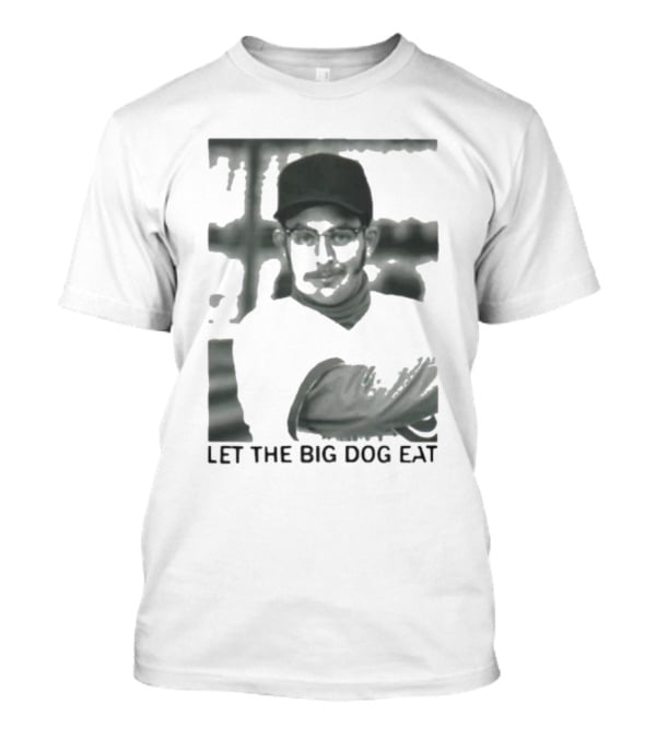 Let The Big Dog Eat - Baseball Pitcher In Action T-Shirt