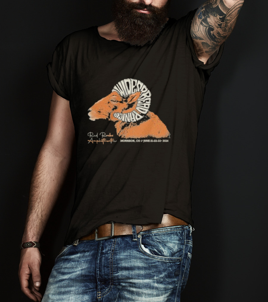 Widespread Panic Red Rocks Amphitheatre Morrison CO June 21-23 T-Shirt