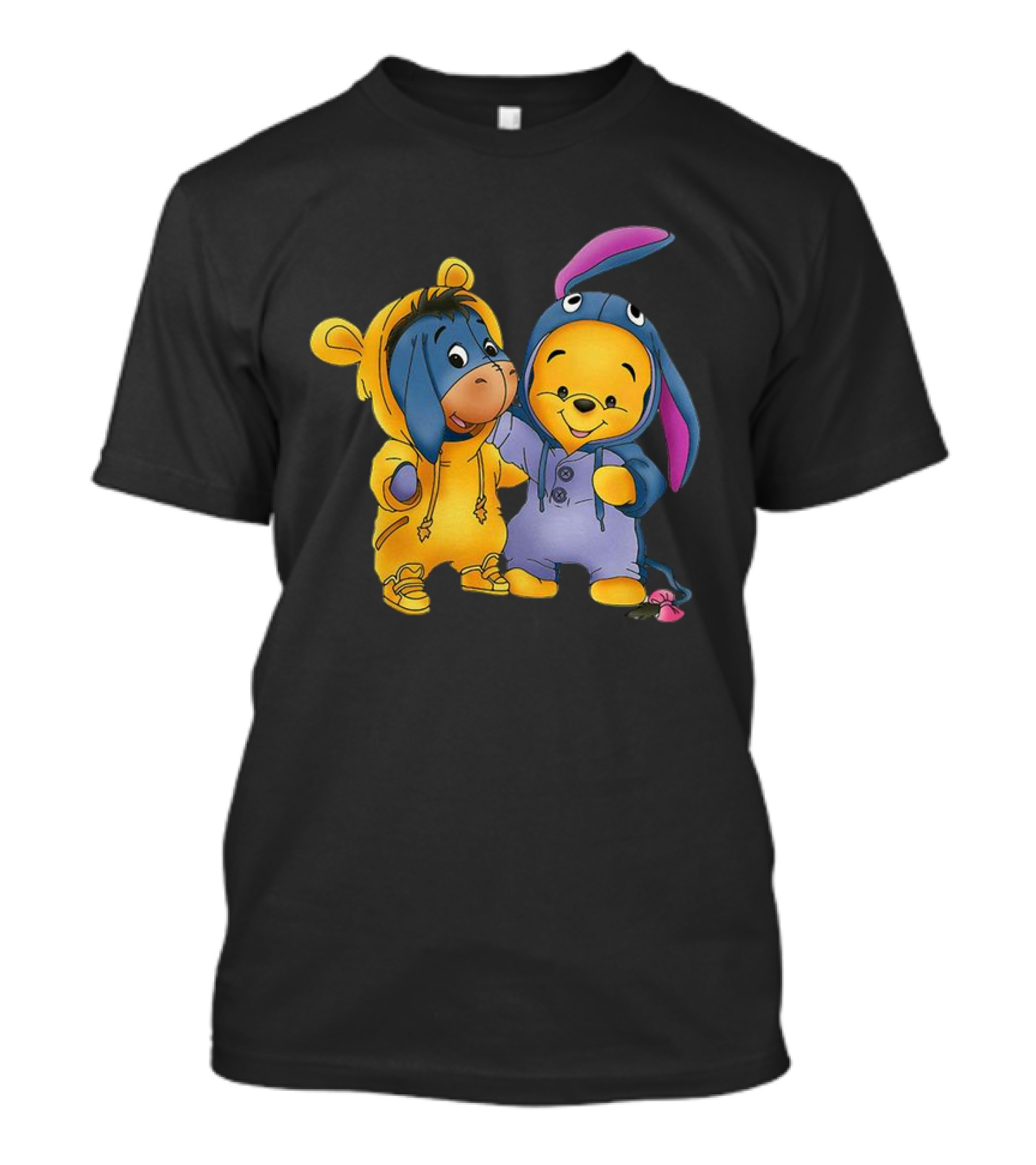 Baby Pooh Eeyore Costume Winnie The Pooh T-Shirt