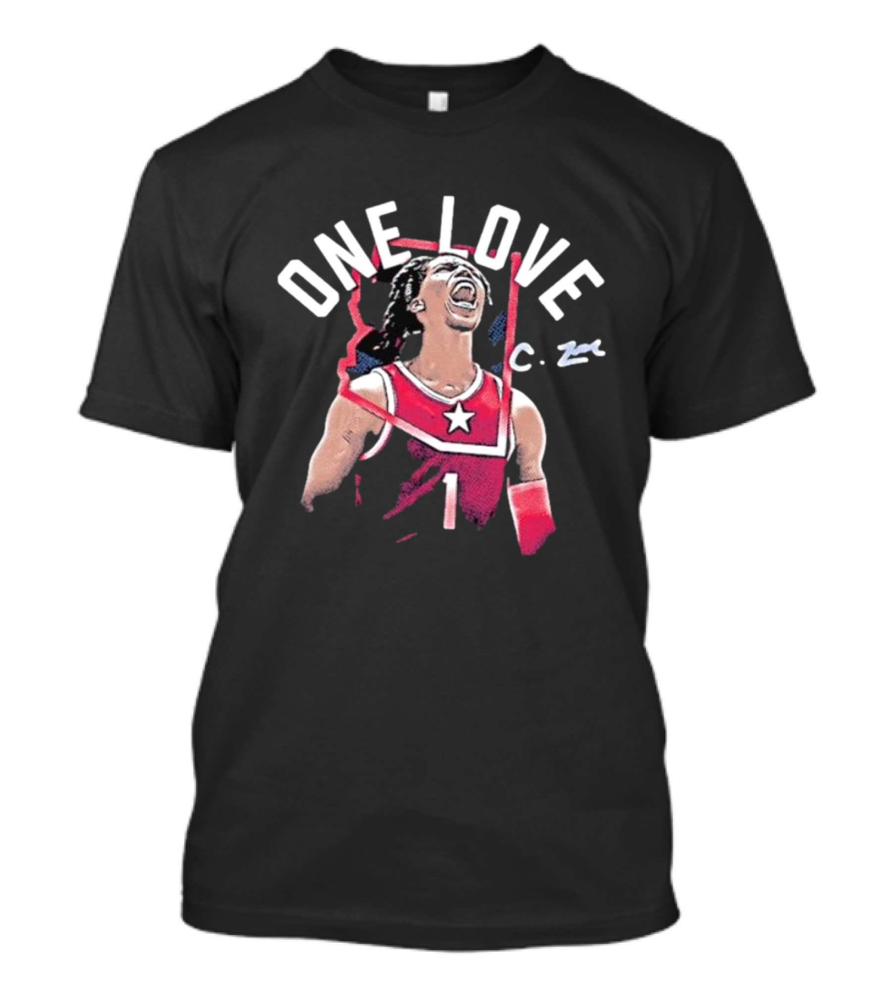 Caleb Love One Love Basketball T-Shirt