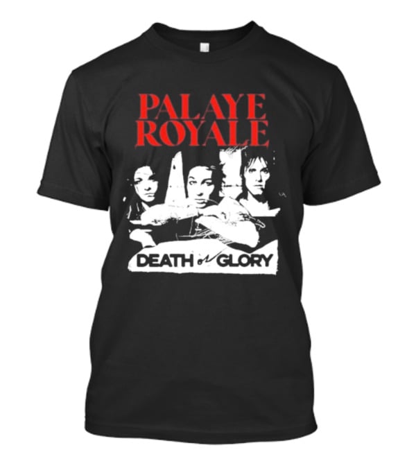 Palaye Royale Death Or Glory Band Member Portrait Trio T-Shirt