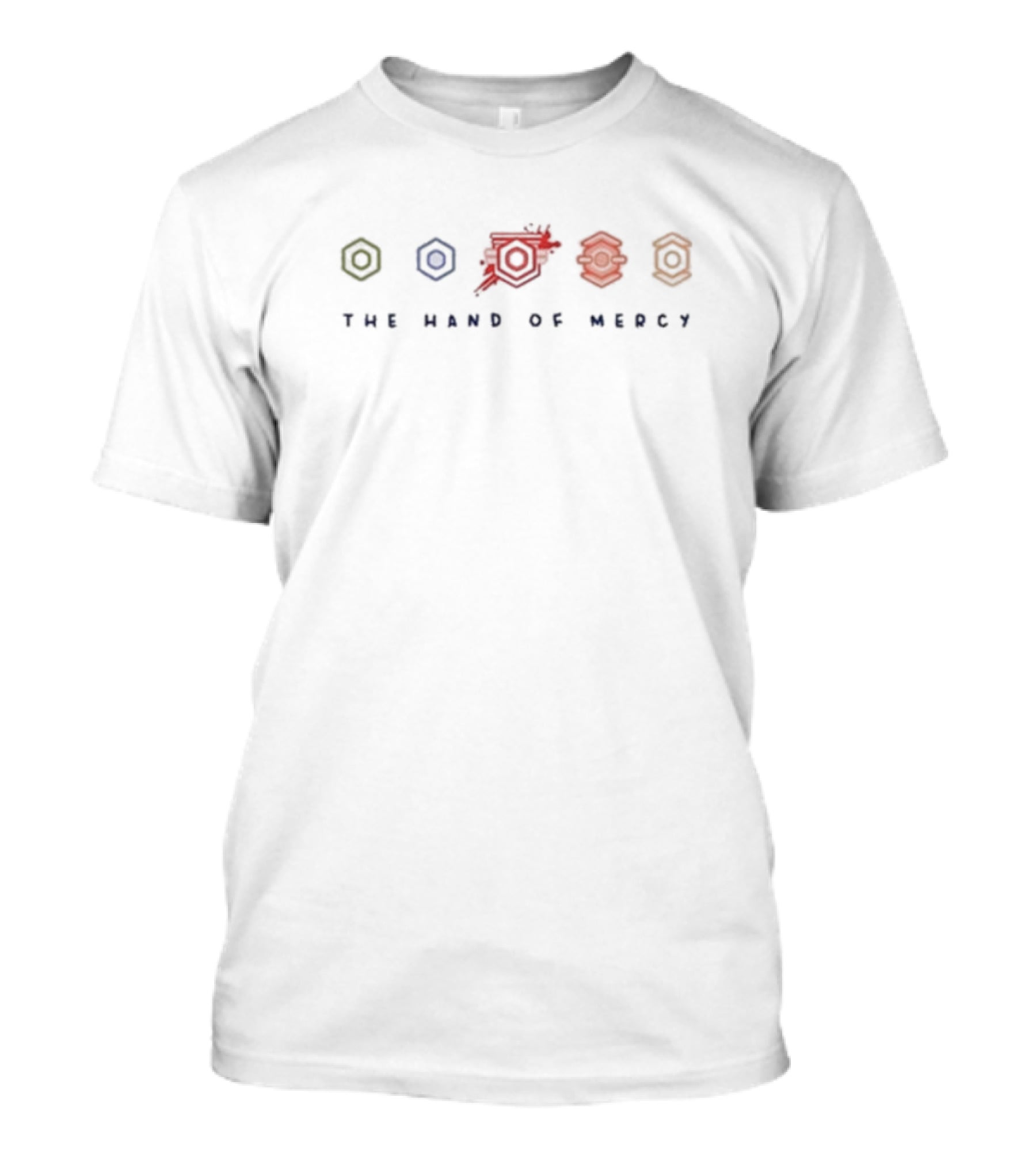 The Hand Of Mercy Five Symbol Series T-Shirt