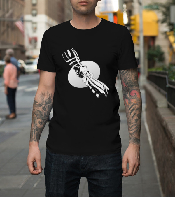 Shirt: You’re Not Alone Holding Hands Black and White Version T-Shirt You’re Not Alone Holding Hands Black and White Version T-Shirt