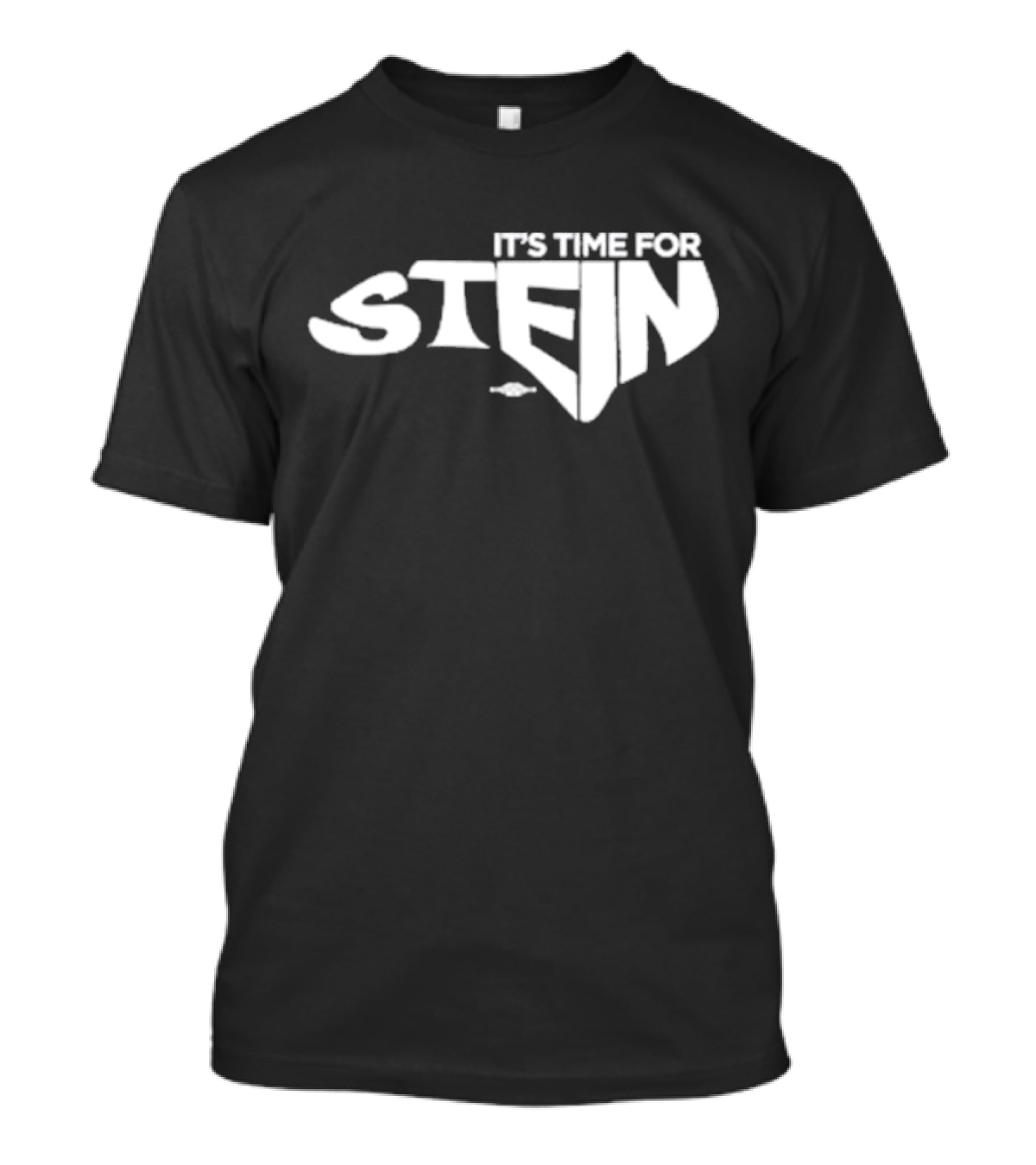 IT’S TIME FOR STEIN Classic Superhero Inspired Bold Lettering T-Shirt