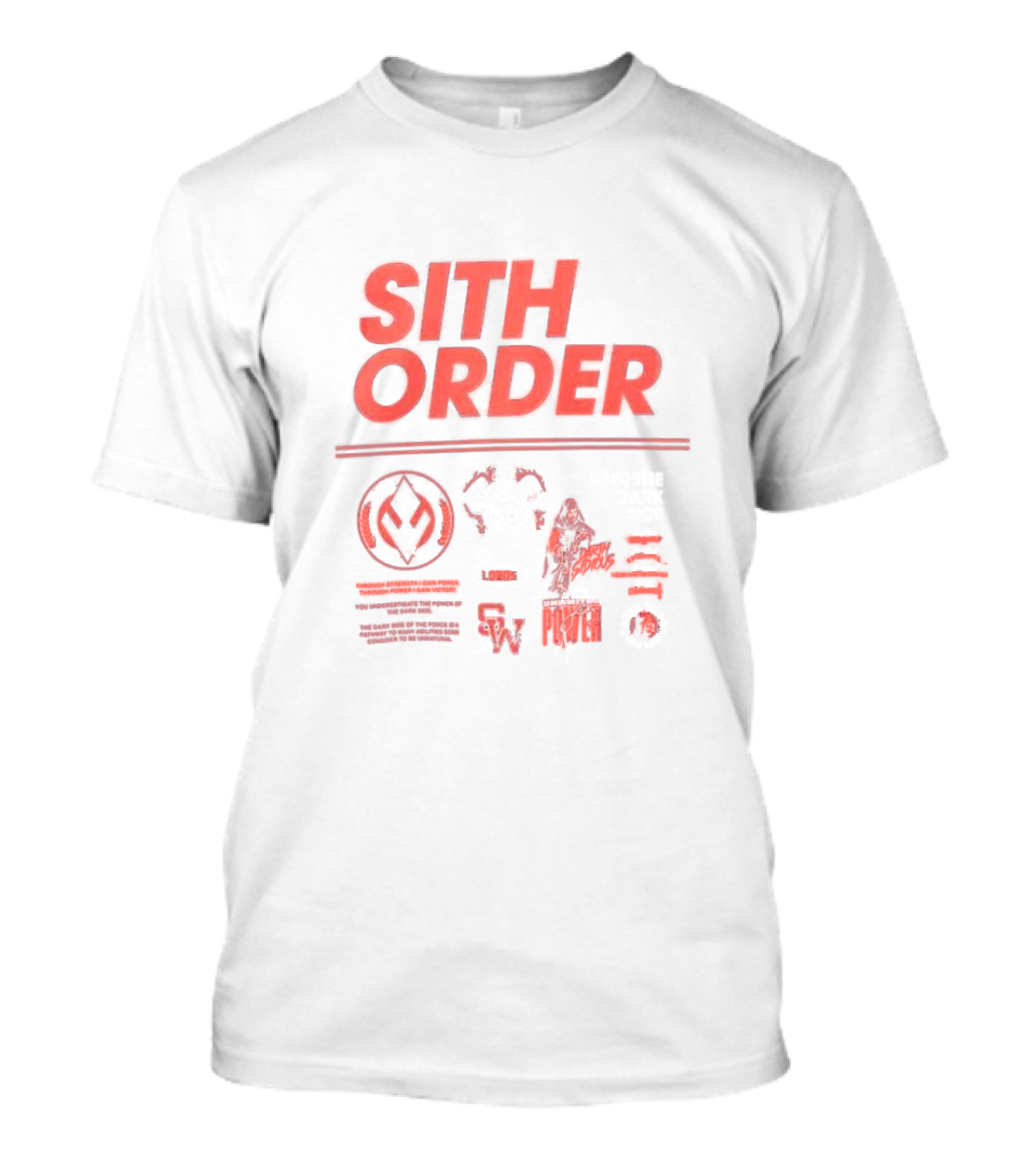 Sith Order Join The Dark Side Lords Galaxy Force 1977 Sports Club T-Shirt