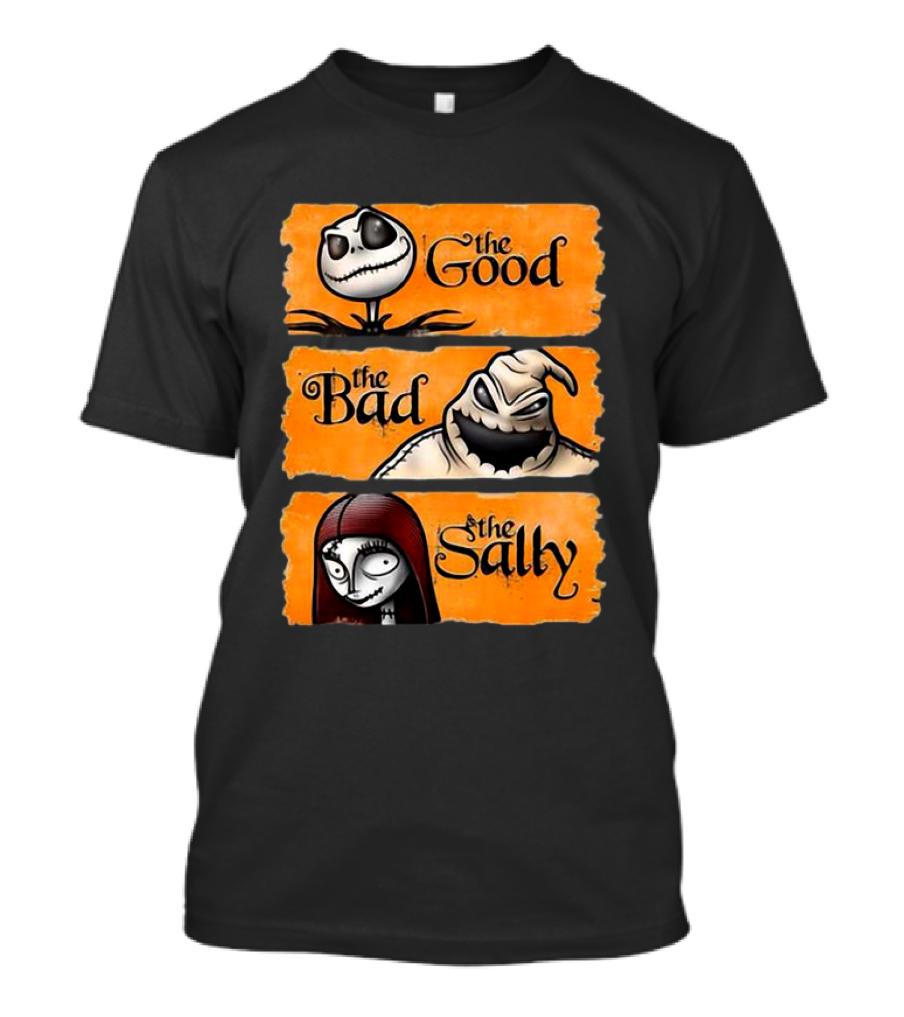 Jack Skellington The Good Oogie Boogie The Bad Sally T-Shirt