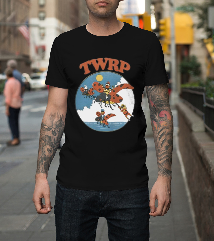 TWRP Band Riding Giant Ladybugs Under The Sun T-Shirt