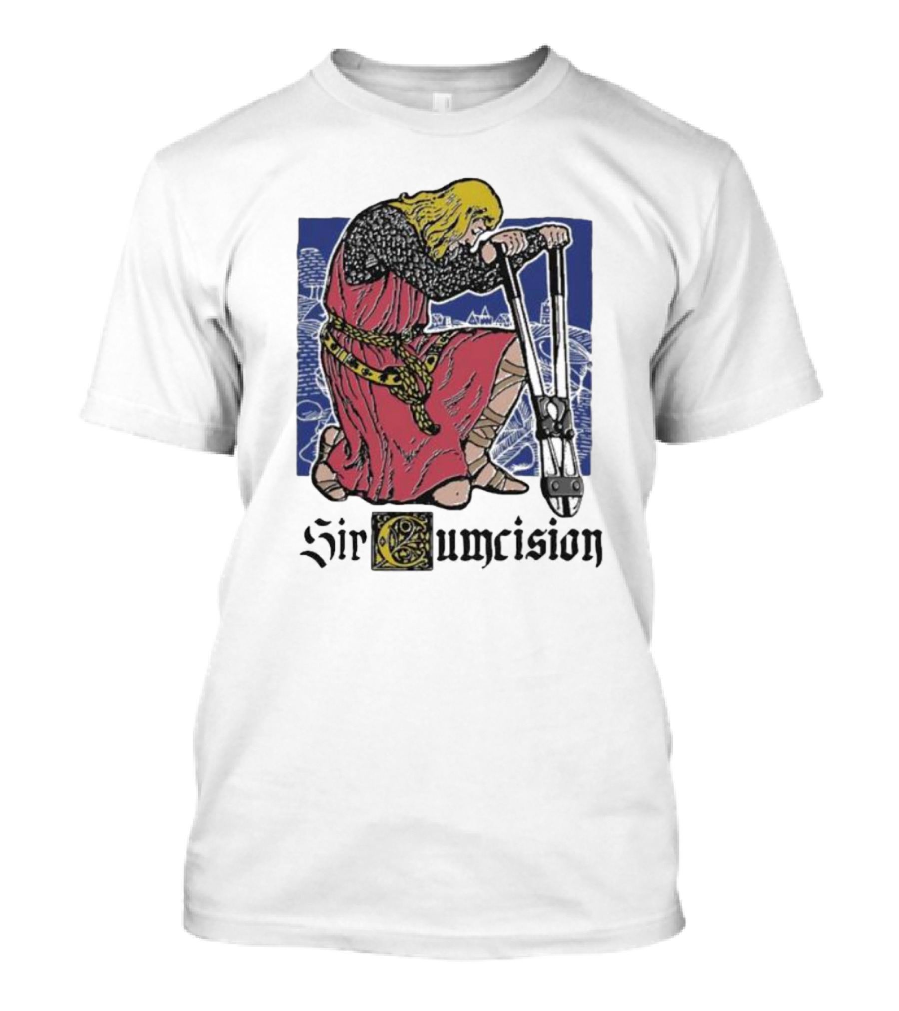 Sir Cumcision Medieval Knight T-Shirt