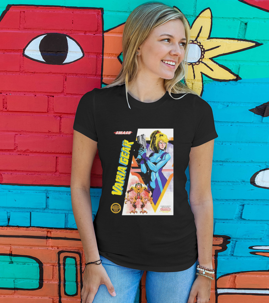 Smash Varia Gear Zero Suit Hunter Chronicles T-Shirt
