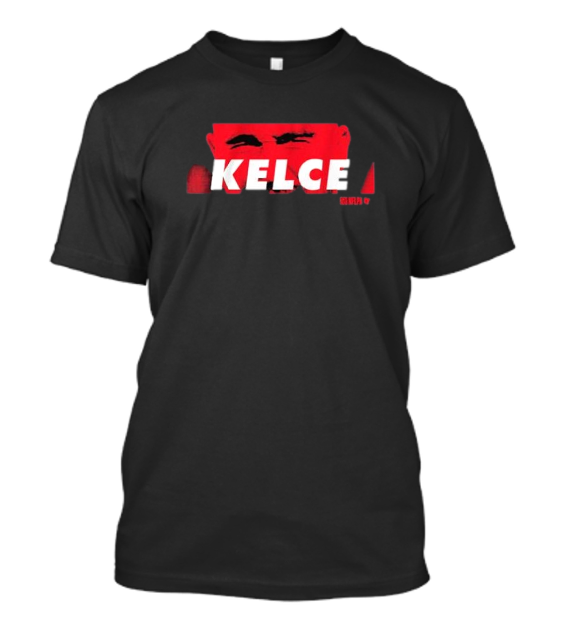 Kelce Red Eyes NFL Football T-Shirt