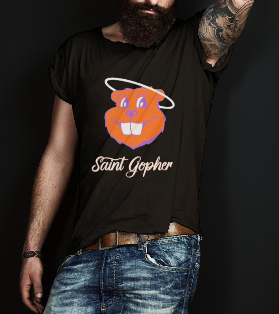 Saint Gopher Halo Smile T-Shirt