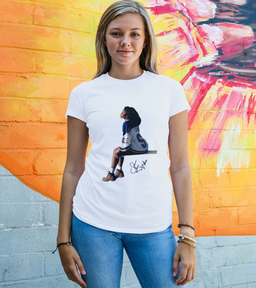 Sza Sos Signature Number 5 Sports T-Shirt