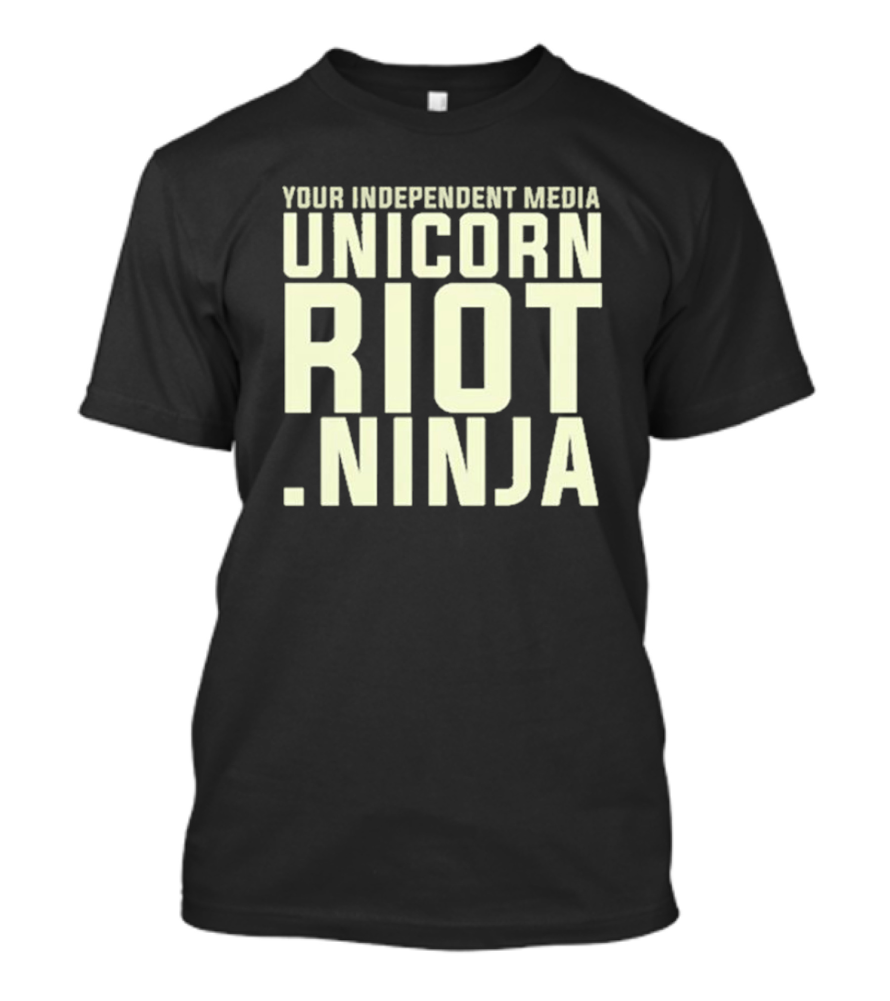 Your Independent Media Unicorn Riot Ninja T-Shirt