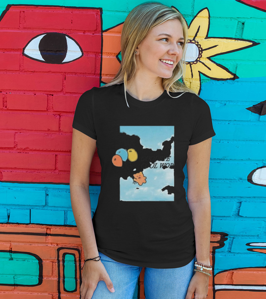 Goodbye Cool World Cloudy Balloon Adventure T-Shirt