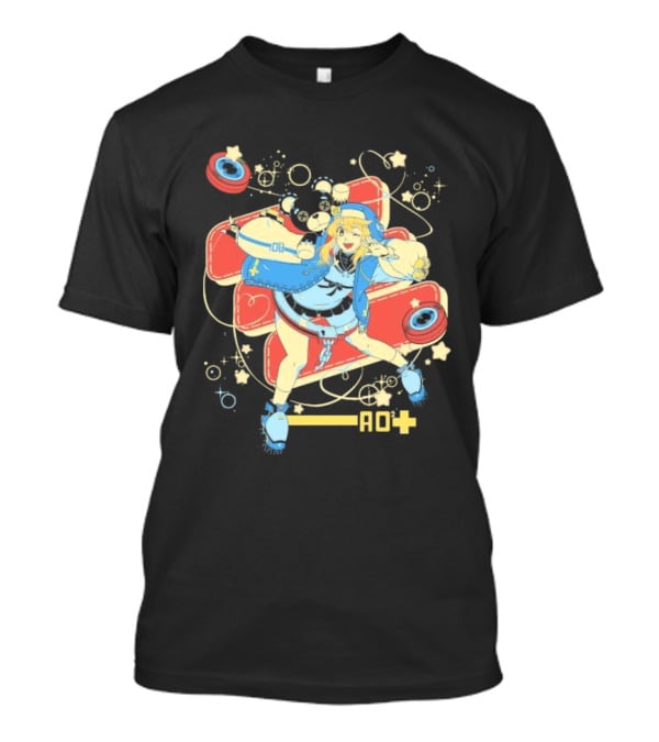Guilty Gear Bridget AO Eighty Sixed Star Background T-Shirt