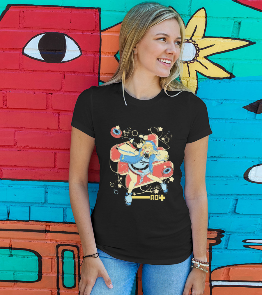 Guilty Gear Bridget AO Eighty Sixed Star Background T-Shirt