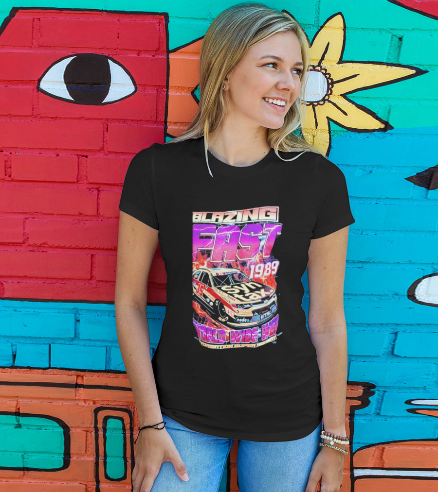 Blazing Fast 1989 Syntax Racing World Wide Web HTML Car T-Shirt