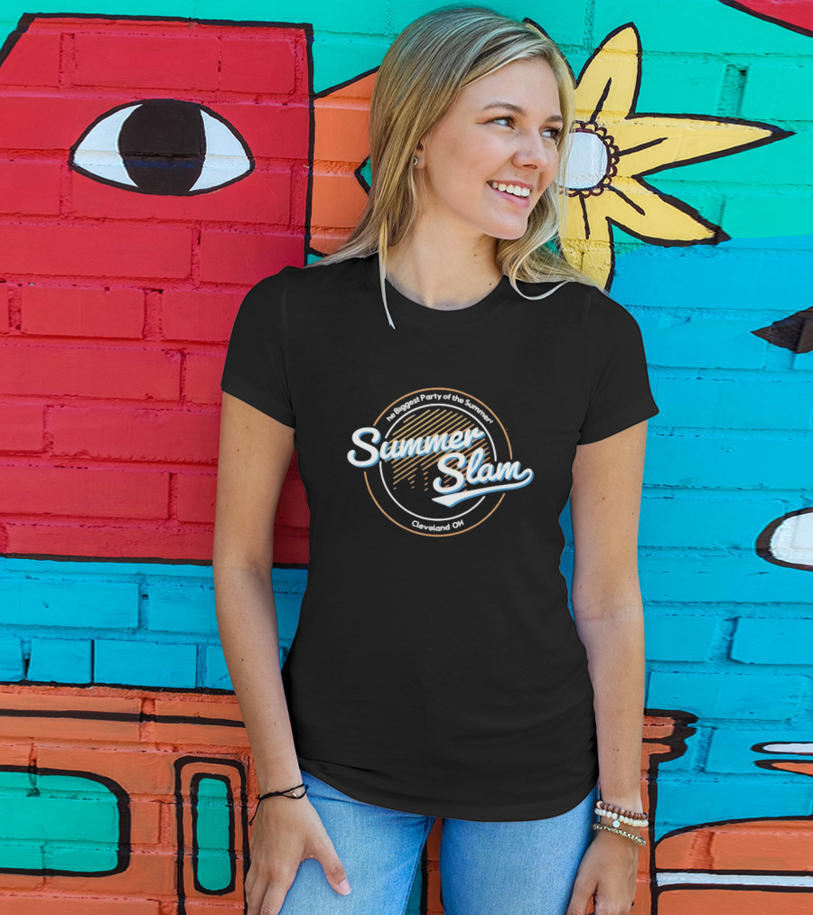 The Biggest Party Of The Summer SummerSlam Cleveland OH T-Shirt