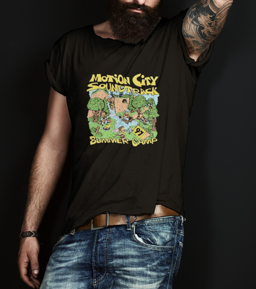 Motion City Soundtrack Bummer Camp 97 Stream Adventure T-Shirt