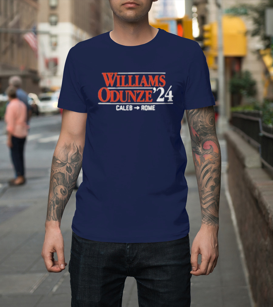 Williams Odunze '24 Caleb to Rome T-Shirt