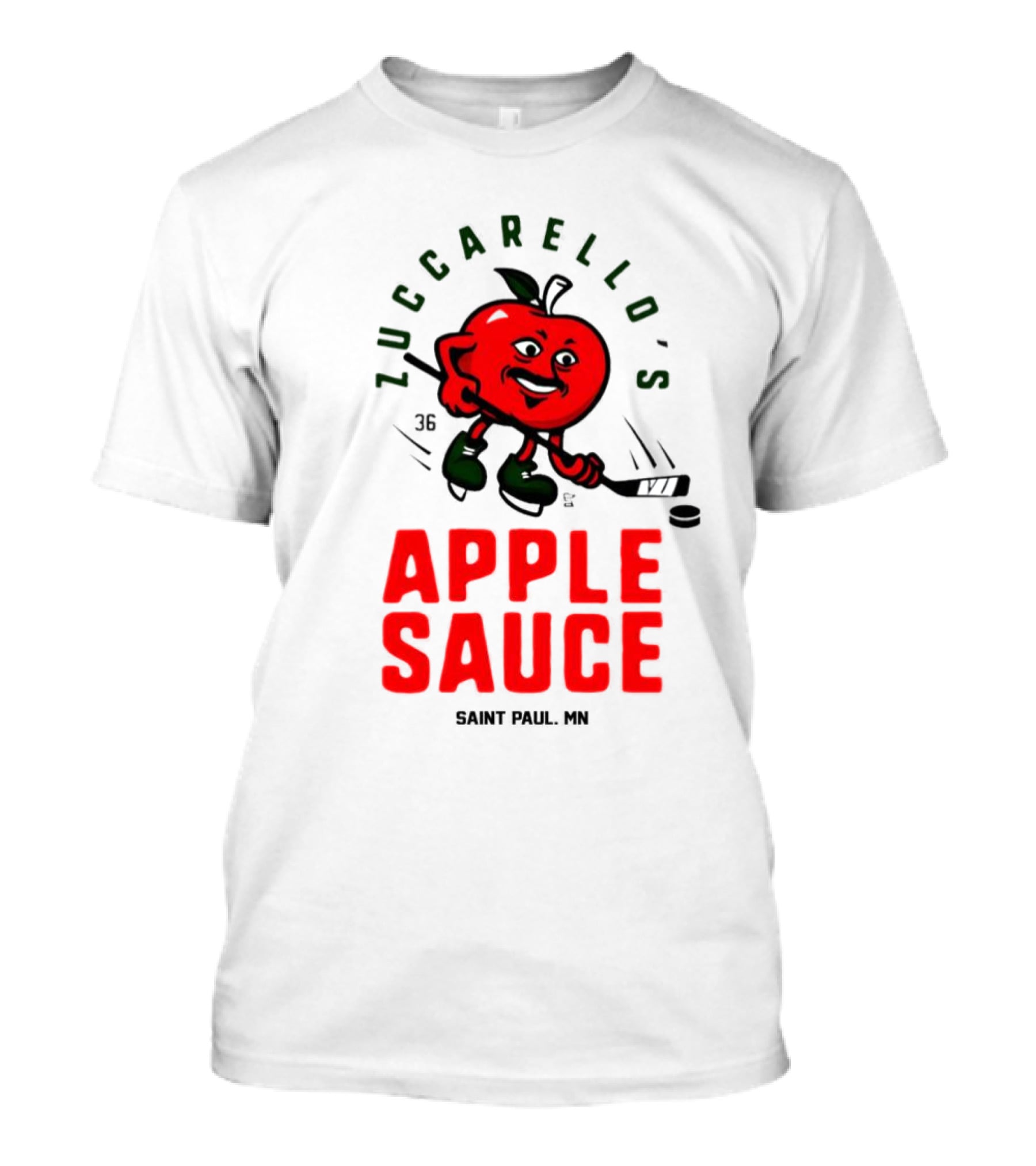 Zuccarello's Applesauce Hockey Saint Paul MN T-Shirt