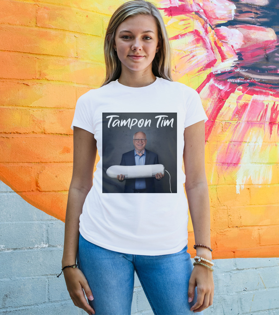 Johnny Midnight Tampon Tim Walz T-Shirt