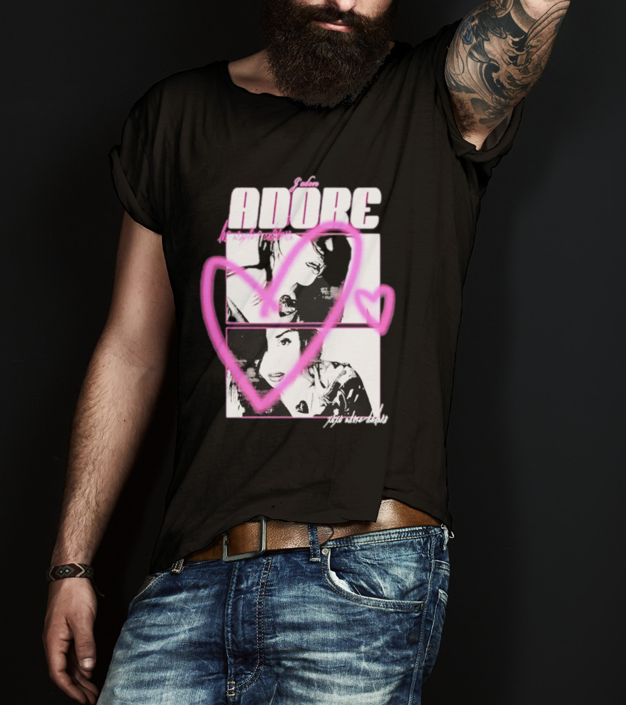 Adore Delano Vintage Photo Collage Xoxo T-Shirt
