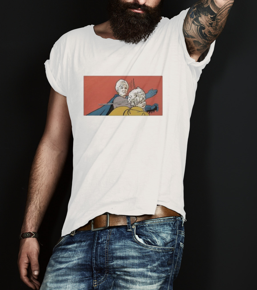 Eastenders Batman Women Slapping Iconic Meme T-Shirt