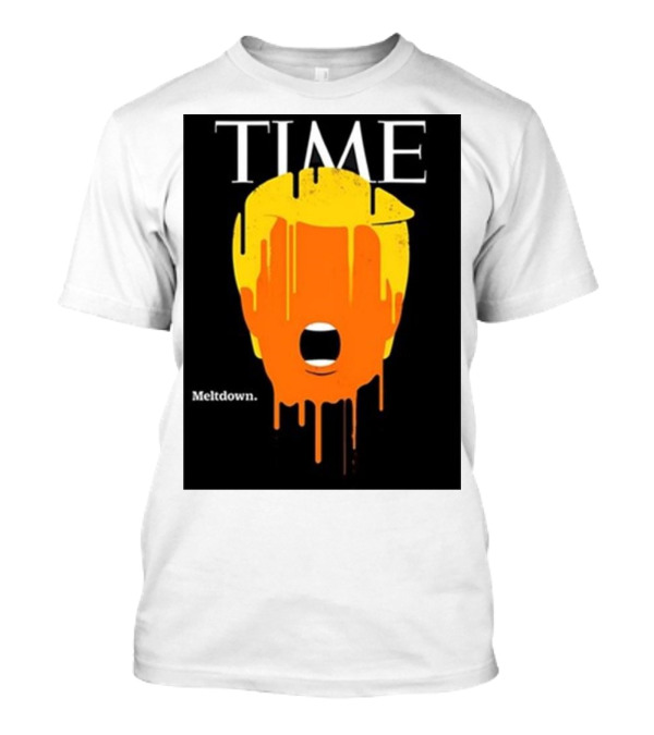 Time Meltdown Sophie Louise Delquié Donald Trump T-Shirt