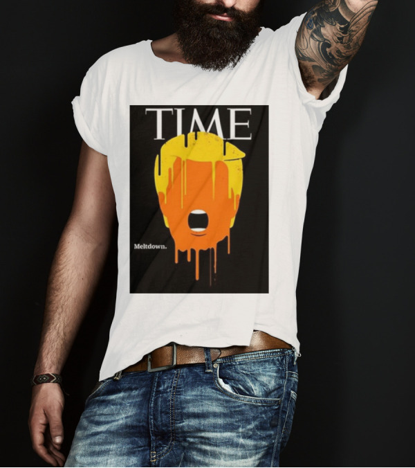 Time Meltdown Sophie Louise Delquié Donald Trump T-Shirt