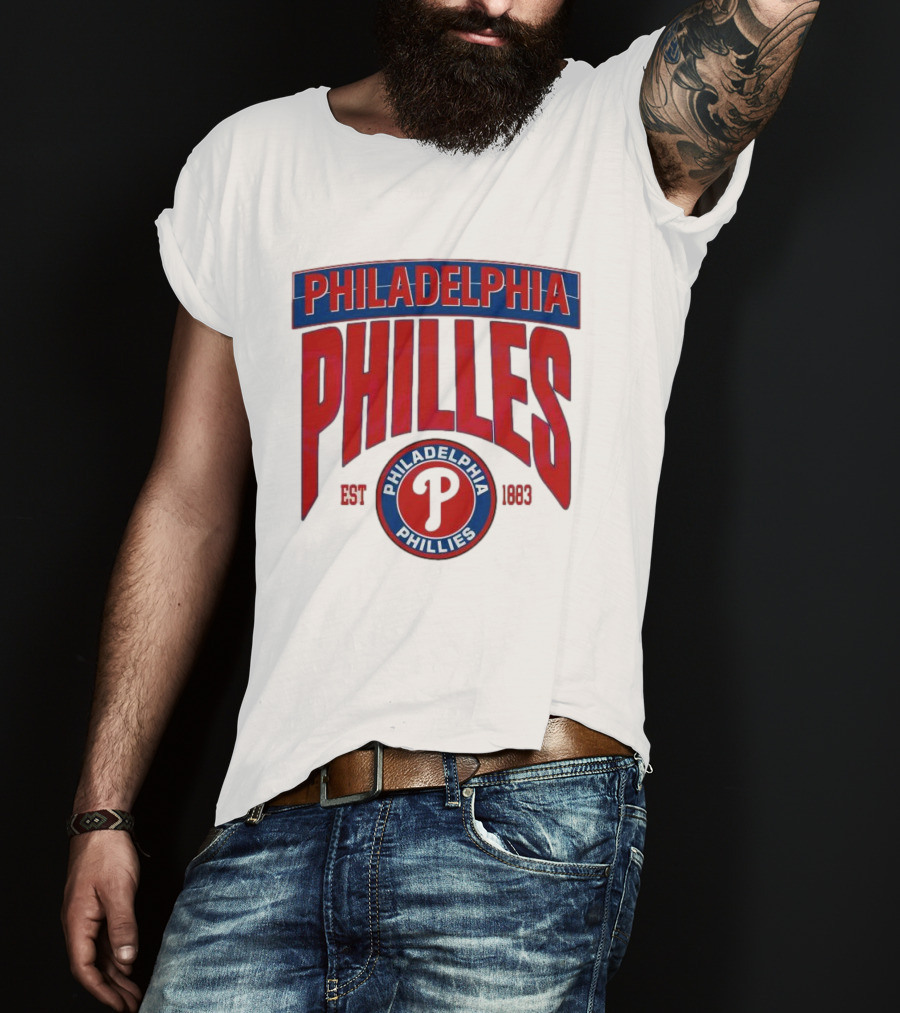 Philadelphia Phillies Est. 1883 Vintage Baseball T-Shirt