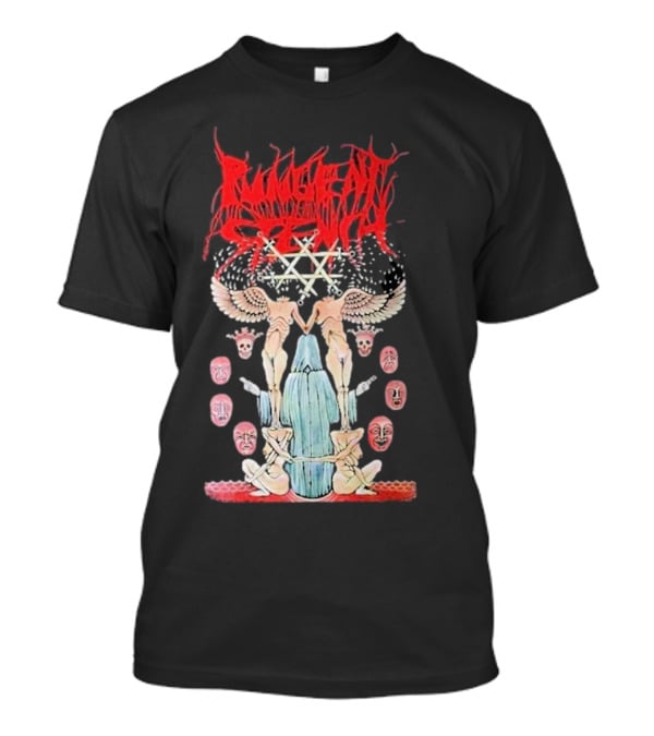 Pungent Stench Smut Kingdom Faces Angelic Figures And Mask Icons T-Shirt