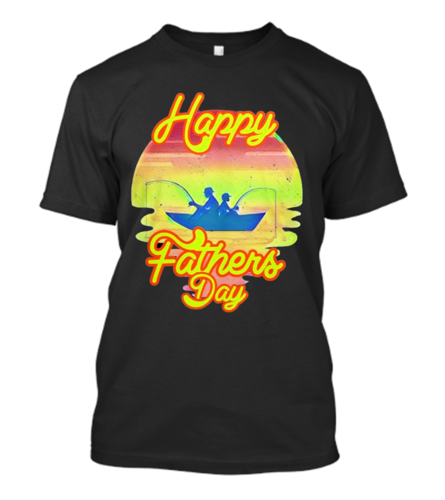Happy Fathers Day Fishing T-Shirt