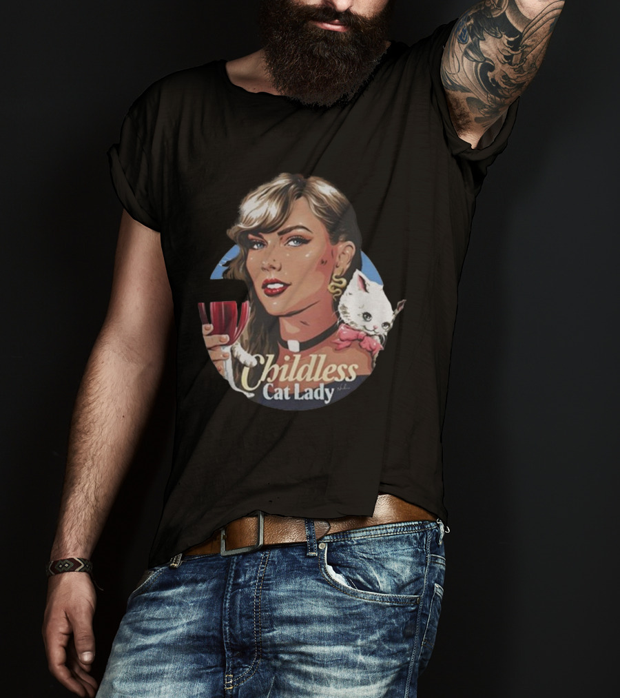 Jd Vance’s Worst Fear Childless Cat Lady Wine Glass T-Shirt