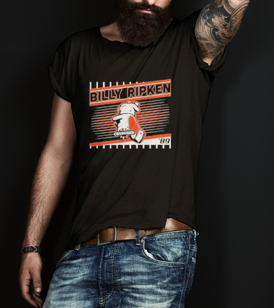 BILLY RIPKEN CENSORED '89 T-Shirt