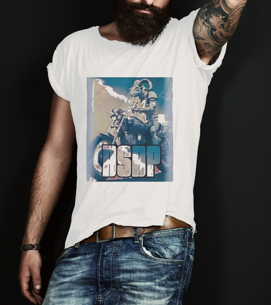 ASAP Goat Biker T-Shirt