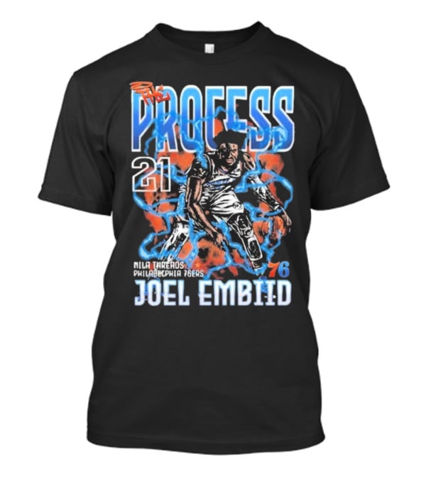Joel Embiid The Process 21 Philadelphia 76ers NBA 76 T-Shirt