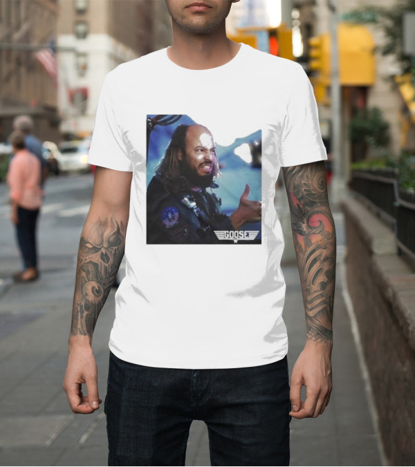 Shirt: Goose Wayne Top Gun Thumbs Up T-Shirt Goose Wayne Top Gun Thumbs Up T-Shirt