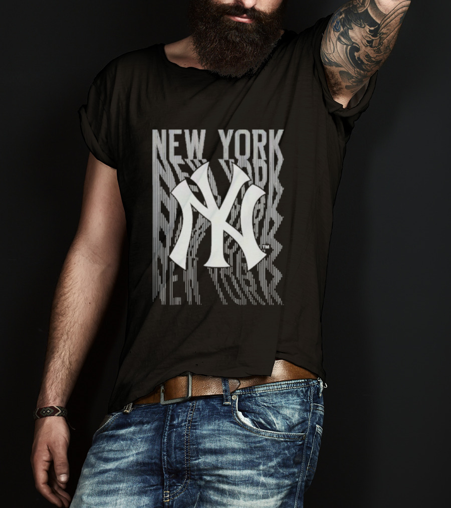 New York Yankees Youth Curveball Stripe T-Shirt