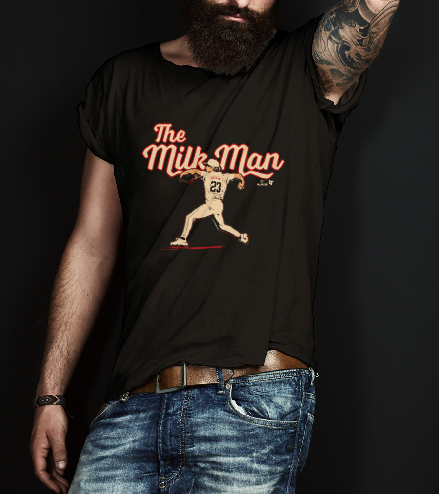 The Milk Man Arizona Diamondbacks 23 Gallen MLB Player T-Shirt