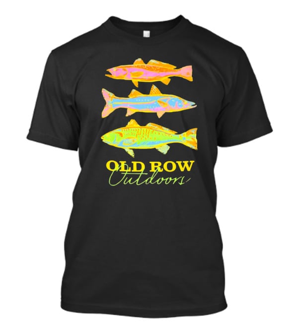 Old Row Outdoors Neon Fish Trio T-Shirt