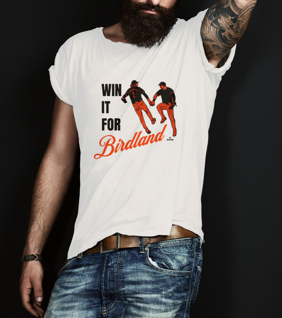 Gunnar Henderson And Anthony Santander Win It For Birdland Baltimore Orioles MLB T-Shirt