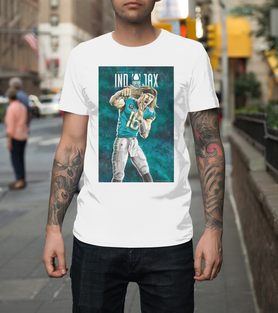 WEEK 5 SUN OCT 6 2024 IND JAX T-Shirt