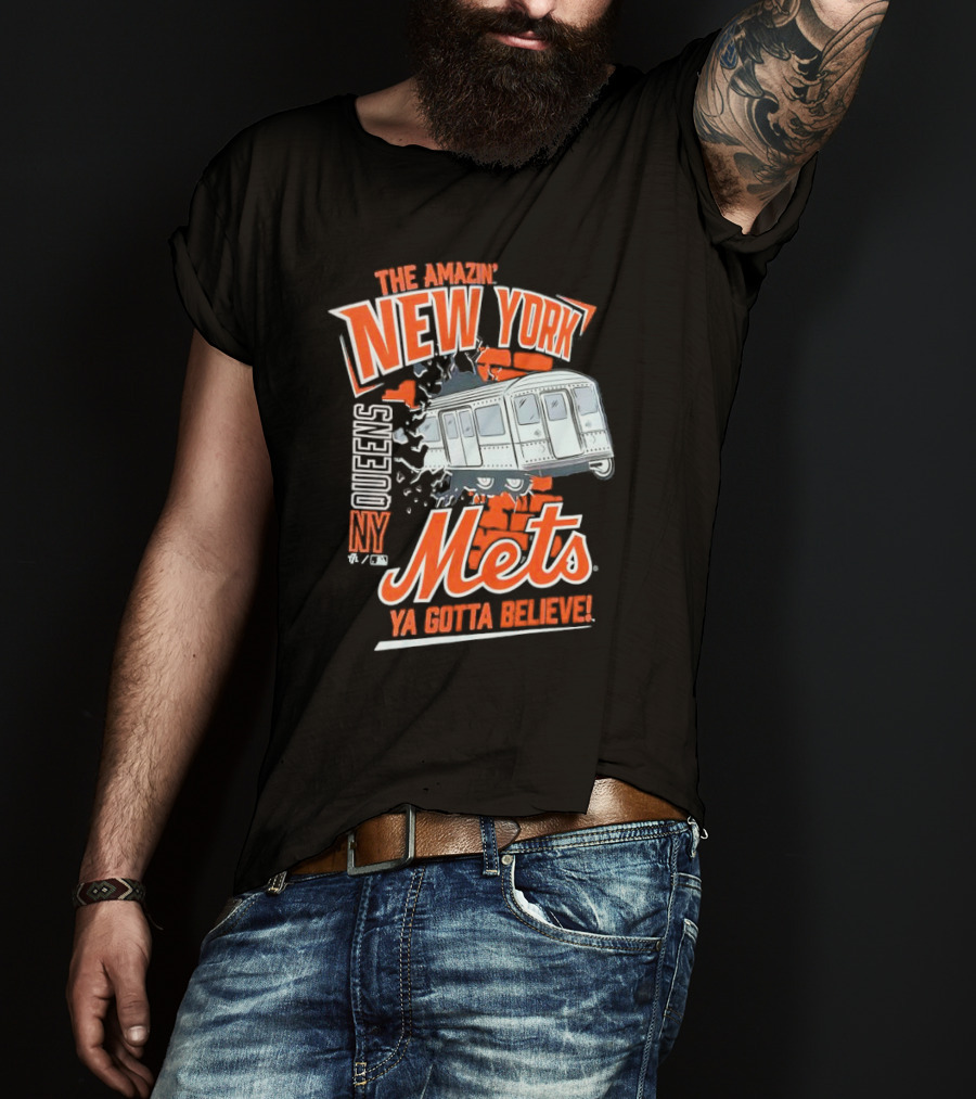 The Amazin' New York Mets Queens NY Ya Gotta Believe T-Shirt