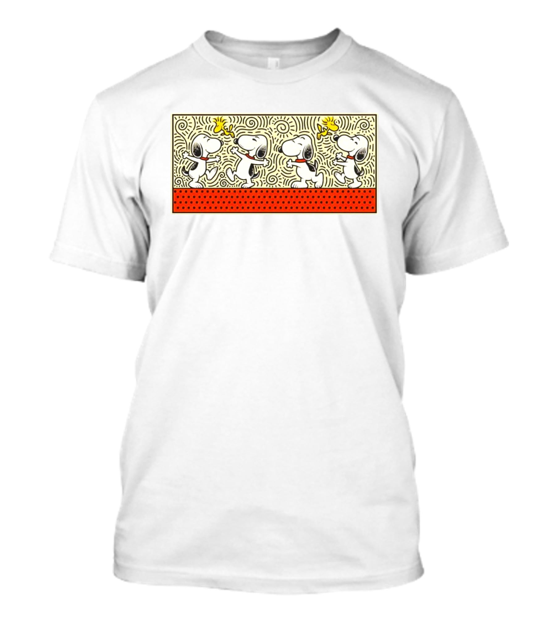 Snoopy And Woodstock Peanuts Doodle Friends T-Shirt
