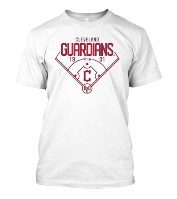 Cleveland Guardians Baseball Diamond 1901 T-Shirt