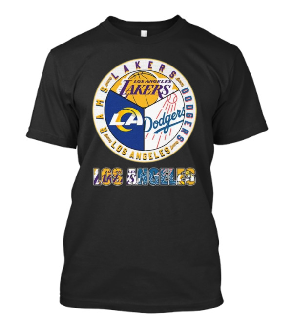 Los Angeles Lakers Dodgers Rams City Champions T-Shirt