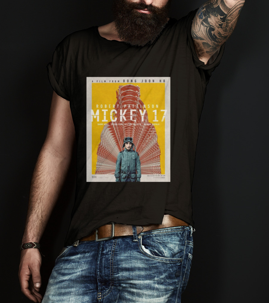 A Film From Bong Joon Ho Robert Pattinson Mickey 17 T-Shirt